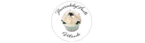 Logotyp för Flowercake by Anette