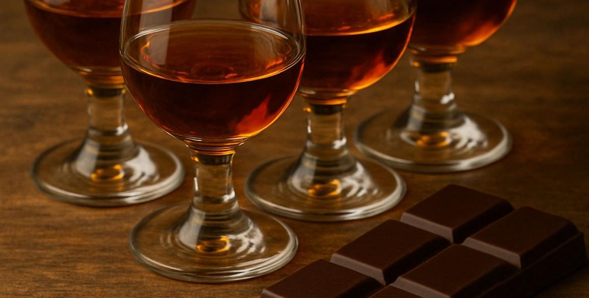 Rom & chokladprovning