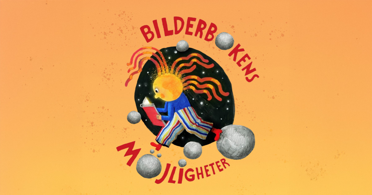 Bilder visar logotypen för Bilderbokens möjligheter