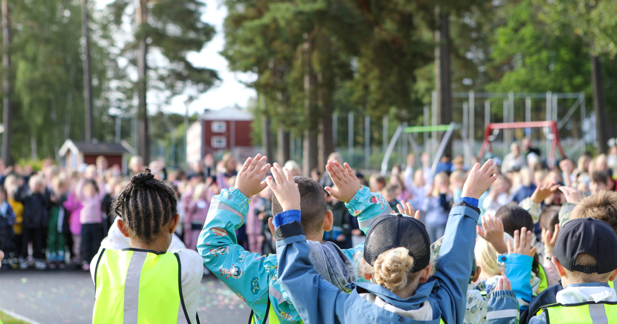 Invigning av Tomaslundsskolan.