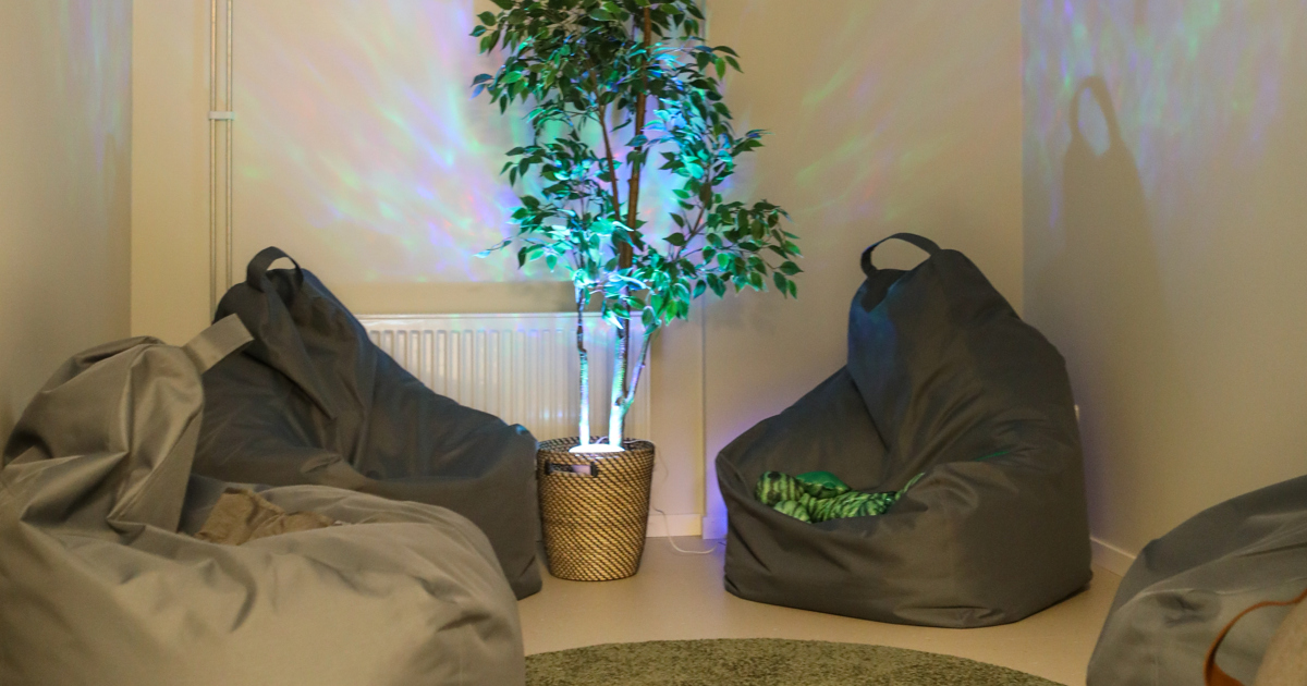 Vilorum på Tomaslundsskolan.