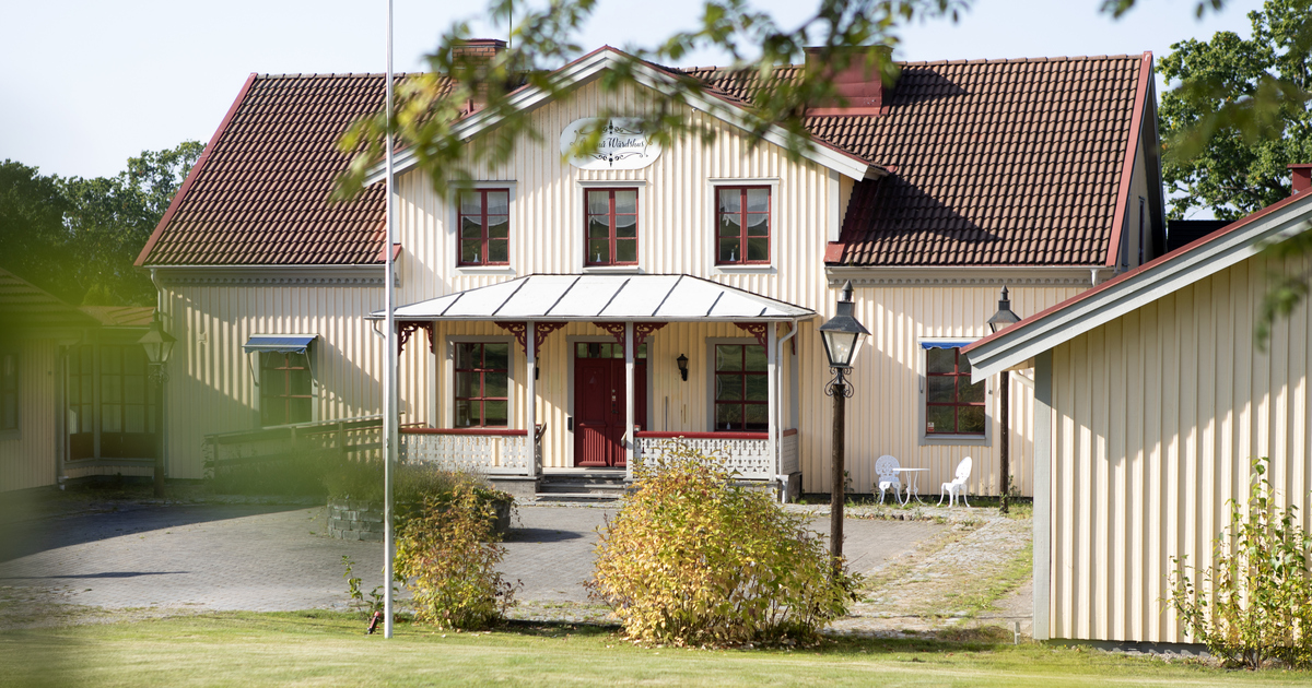 Värdshuset i sommarskrud.