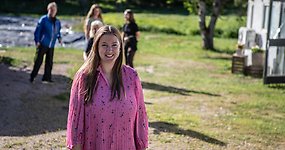 Elin Bexell står 